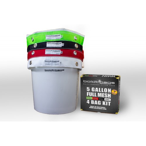 Full Mesh – 5 Gallon 4 Bag Kit