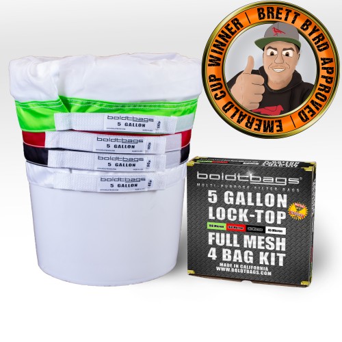 Lock Top – 5 Gallon Full Mesh Stackers 4 Bag Kit
