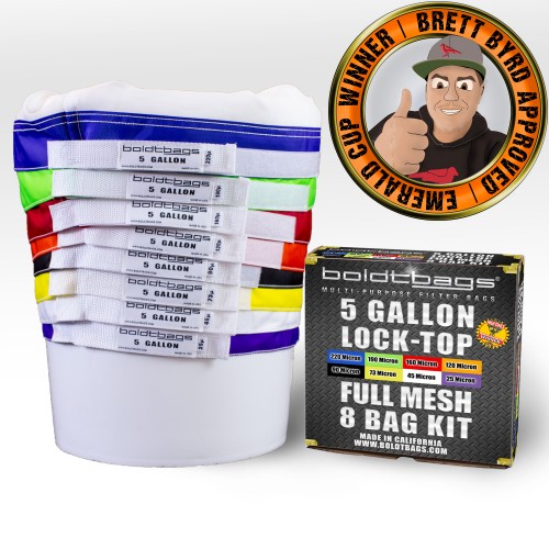 Lock Top – 5 Gallon Full Mesh Stackers 8 Bag Kit