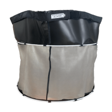 65 Gallon Stainless Steel Expandable Open Wash Liner